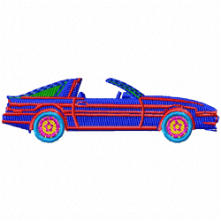 Cars Embroidery Design 9